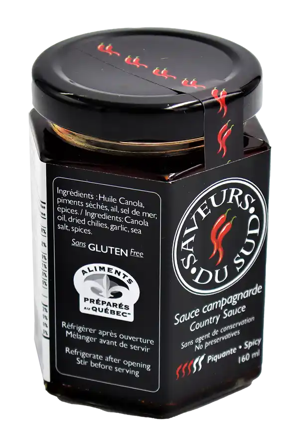 Sauce Campagnarde Saveurs du Sud Ingredients