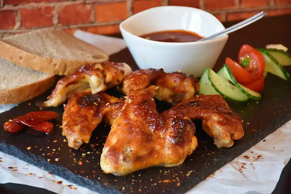 Poulet Rôti avec Sauce Campagnarde